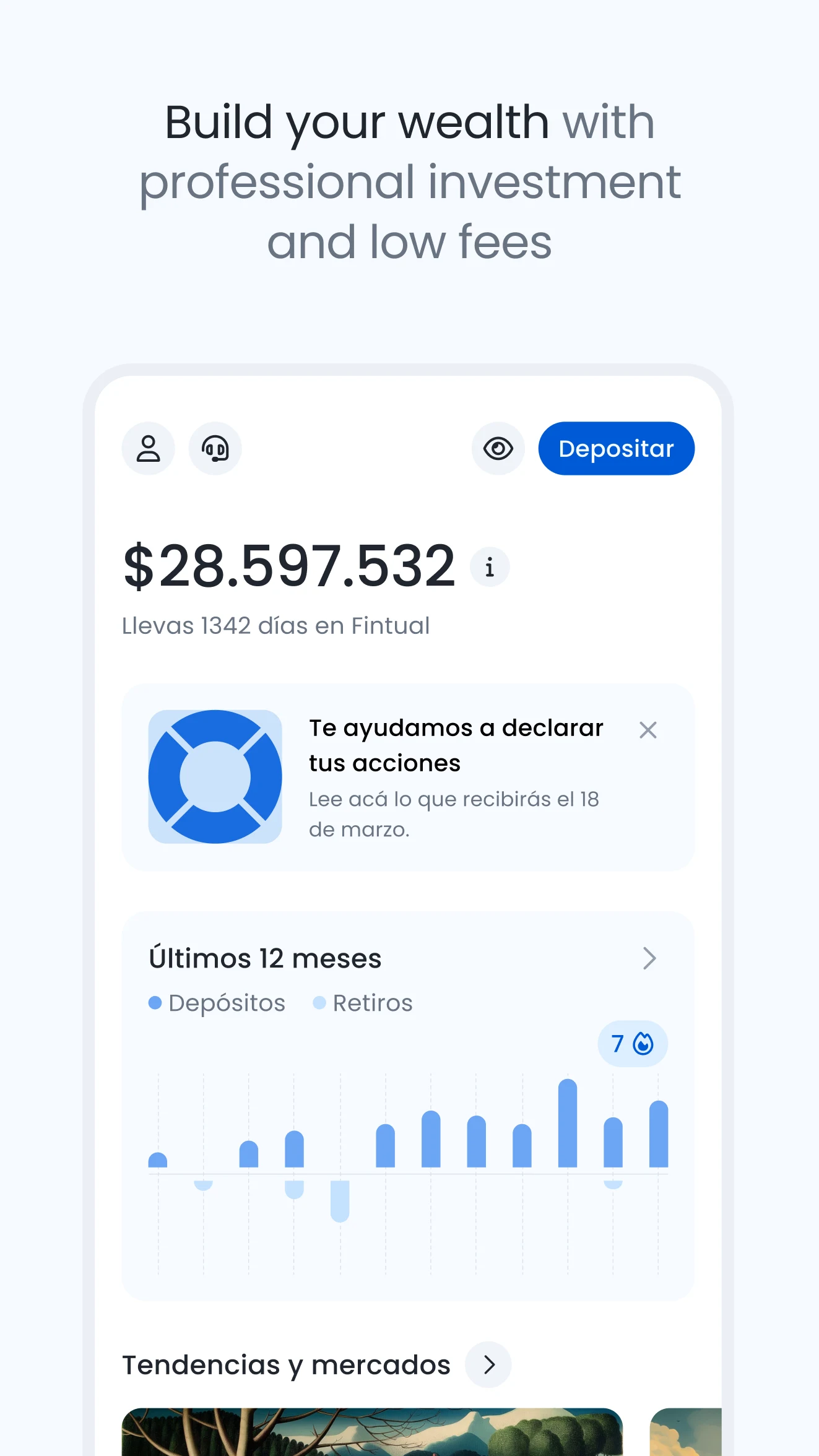 Fintual: Invest & save money screenshot