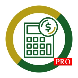 Biểu tượng تقسيط ومحاسبة برو